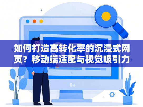 如何打造高转化率的沉浸式网页？移动端适配与视觉吸引力指南
