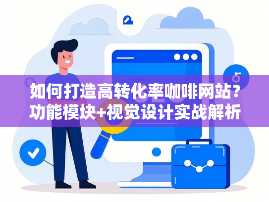 如何打造高转化率咖啡网站？功能模块+视觉设计实战解析