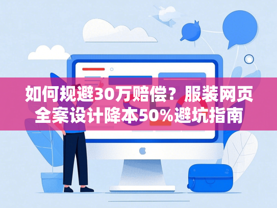 如何规避30万赔偿？服装网页全案设计降本50%避坑指南