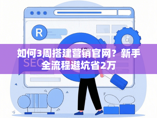 如何3周搭建营销官网？新手全流程避坑省2万-第1张图片