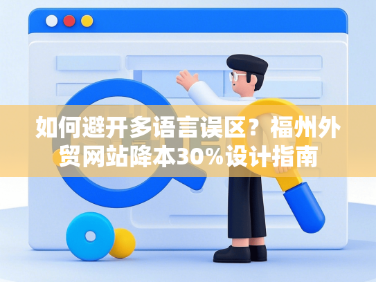 如何避开多语言误区？福州外贸网站降本30%设计指南