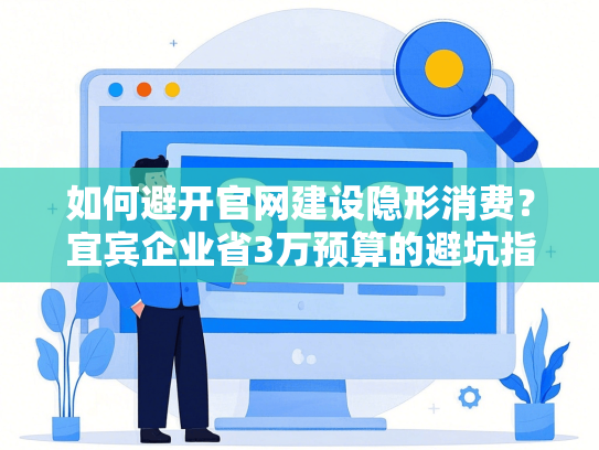 如何避开官网建设隐形消费？宜宾企业省3万预算的避坑指南