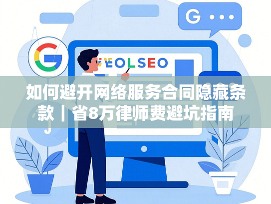 如何避开网络服务合同隐藏条款｜省8万律师费避坑指南