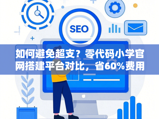 如何避免超支？零代码小学官网搭建平台对比，省60%费用全流程