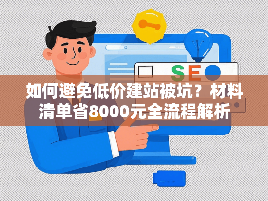 如何避免低价建站被坑？材料清单省8000元全流程解析