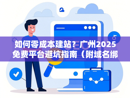 如何零成本建站？广州2025免费平台避坑指南（附域名绑定教程）