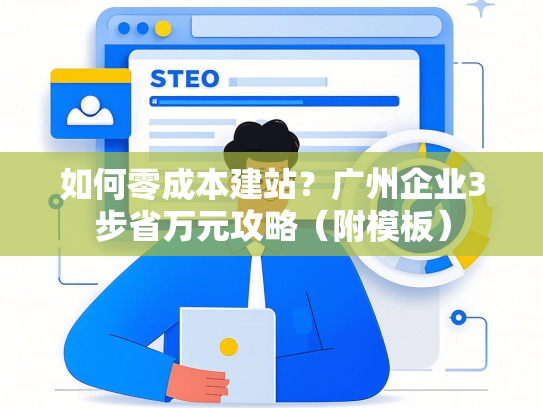 如何零成本建站？广州企业3步省万元攻略（附模板）