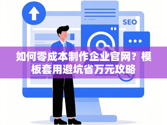 如何零成本制作企业官网？模板套用避坑省万元攻略