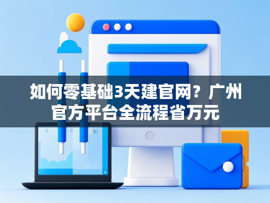 如何零基础3天建官网？广州官方平台全流程省万元