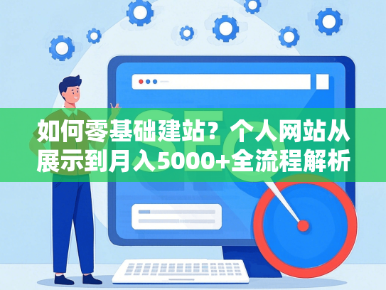 如何零基础建站？个人网站从展示到月入5000+全流程解析