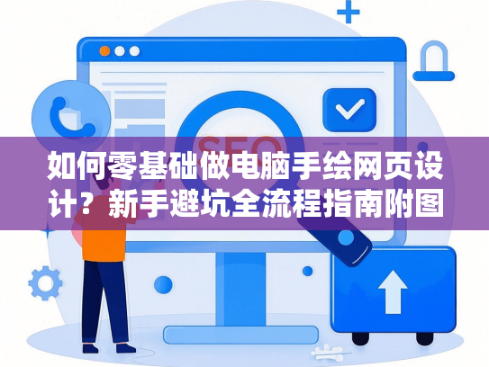 如何零基础做电脑手绘网页设计？新手避坑全流程指南附图解降本50%