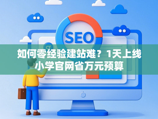 如何零经验建站难？1天上线小学官网省万元预算-第1张图片