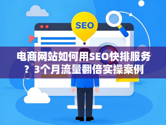 电商网站如何用SEO快排服务？3个月流量翻倍实操案例