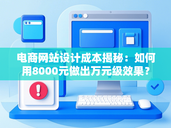 电商网站设计成本揭秘：如何用8000元做出万元级效果？