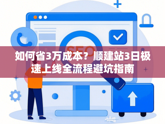 如何省3万成本？顺建站3日极速上线全流程避坑指南-第1张图片