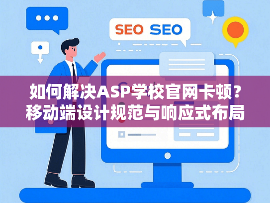 如何解决ASP学校官网卡顿？移动端设计规范与响应式布局省时30天