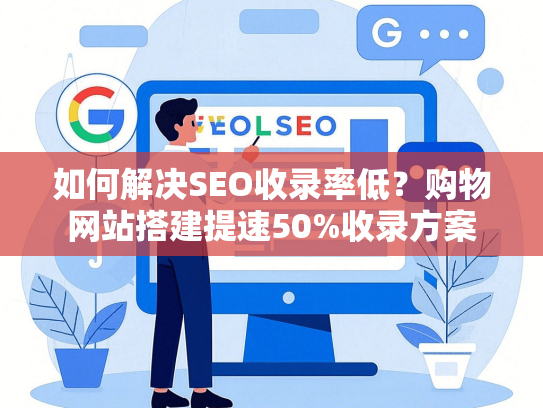 如何解决SEO收录率低？购物网站搭建提速50%收录方案