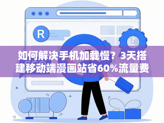 如何解决手机加载慢？3天搭建移动端漫画站省60%流量费-第1张图片