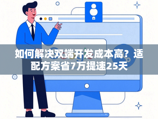如何解决双端开发成本高？适配方案省7万提速25天-第1张图片