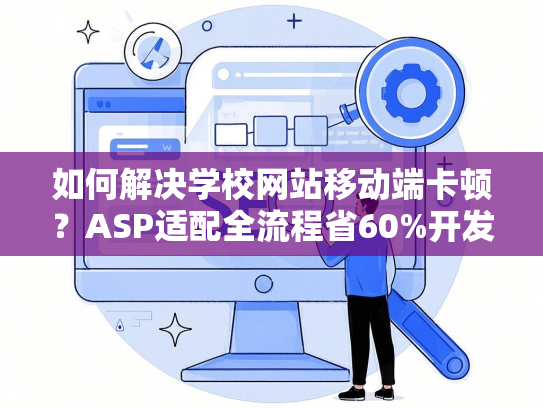 如何解决学校网站移动端卡顿？ASP适配全流程省60%开发费