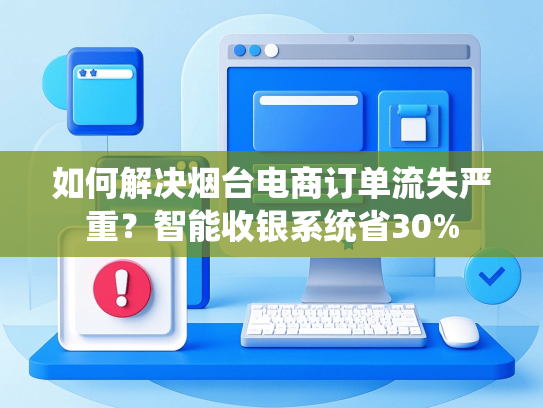 如何解决烟台电商订单流失严重？智能收银系统省30%