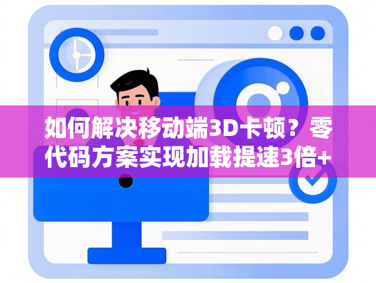 如何解决移动端3D卡顿？零代码方案实现加载提速3倍+降本90%