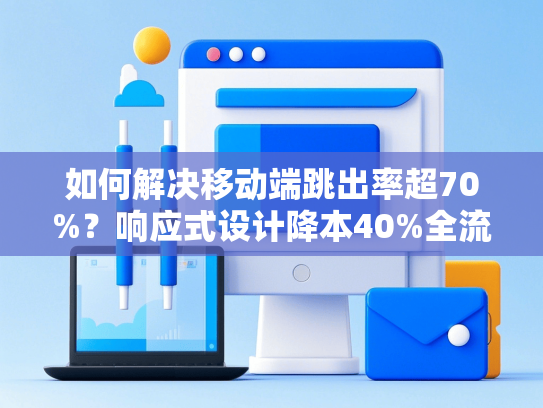 如何解决移动端跳出率超70%？响应式设计降本40%全流程