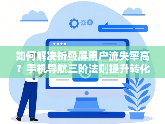 如何解决折叠屏用户流失率高？手机导航三阶法则提升转化率53%