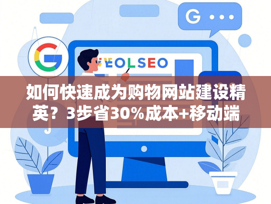 如何快速成为购物网站建设精英？3步省30%成本+移动端适配全解-第1张图片