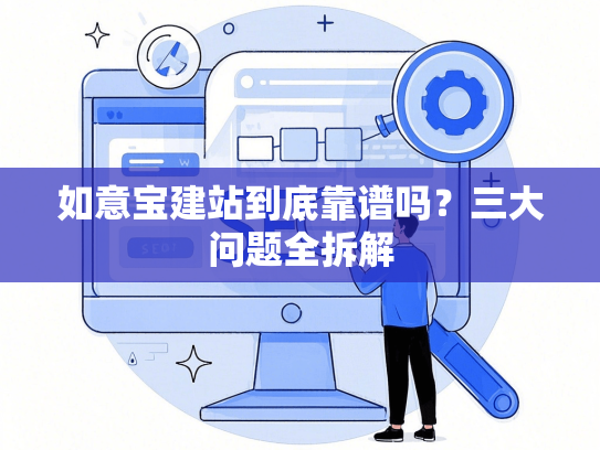 如意宝建站到底靠谱吗？三大问题全拆解