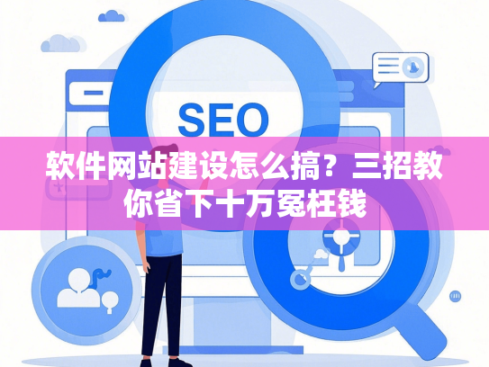 软件网站建设怎么搞？三招教你省下十万冤枉钱
