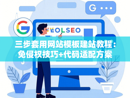 三步套用网站模板建站教程：免侵权技巧+代码适配方案