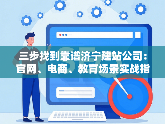 三步找到靠谱济宁建站公司：官网、电商、教育场景实战指南