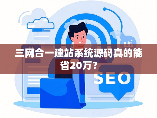 三网合一建站系统源码真的能省20万？