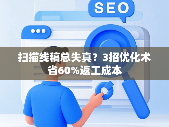 扫描线稿总失真？3招优化术省60%返工成本