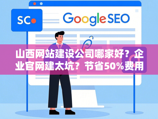 山西网站建设公司哪家好？企业官网建太坑？节省50%费用+15天交付避坑攻略
