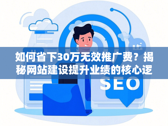 如何省下30万无效推广费？揭秘网站建设提升业绩的核心逻辑