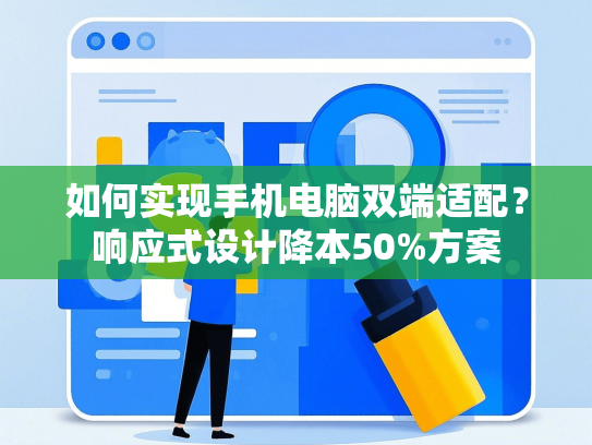 如何实现手机电脑双端适配？响应式设计降本50%方案