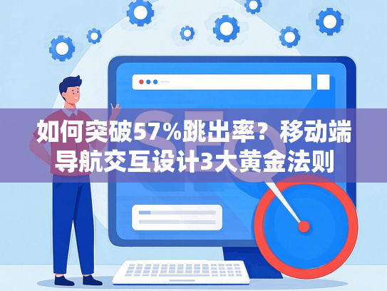 如何突破57%跳出率？移动端导航交互设计3大黄金法则