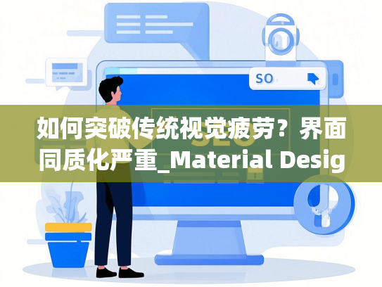 如何突破传统视觉疲劳？界面同质化严重_Material Design与酸性美学融合省时50%