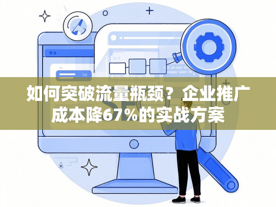 如何突破流量瓶颈？企业推广成本降67%的实战方案