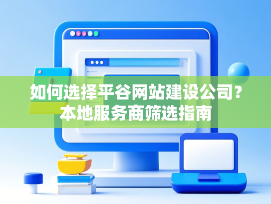 如何选择平谷网站建设公司？本地服务商筛选指南