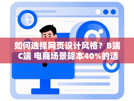 如何选择网页设计风格？B端 C端 电商场景降本40%的适配法则-第1张图片