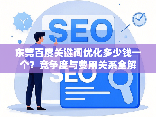 东莞百度关键词优化多少钱一个？竞争度与费用关系全解