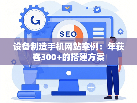 设备制造手机网站案例：年获客300+的搭建方案-第1张图片