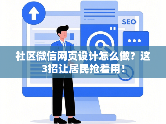 社区微信网页设计怎么做？这3招让居民抢着用！-第1张图片