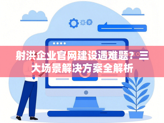 射洪企业官网建设遇难题？三大场景解决方案全解析-第1张图片