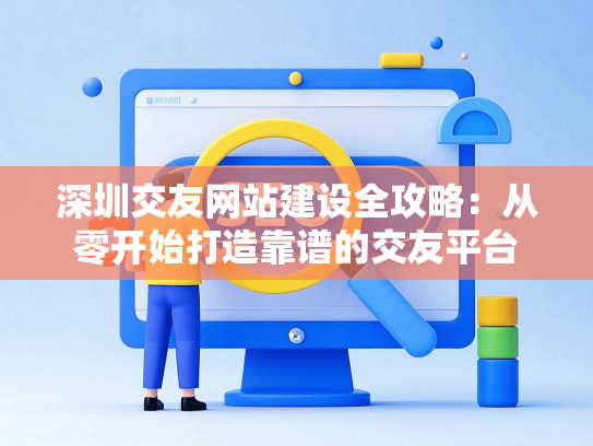 深圳交友网站建设全攻略：从零开始打造靠谱的交友平台