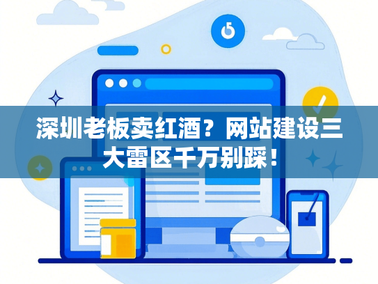 深圳老板卖红酒？网站建设三大雷区千万别踩！