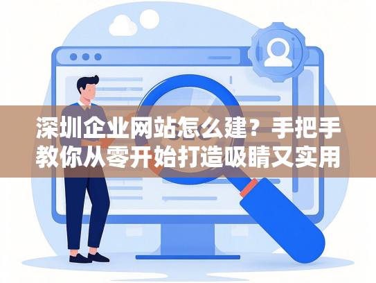 深圳企业网站怎么建？手把手教你从零开始打造吸睛又实用的线上门面-第1张图片